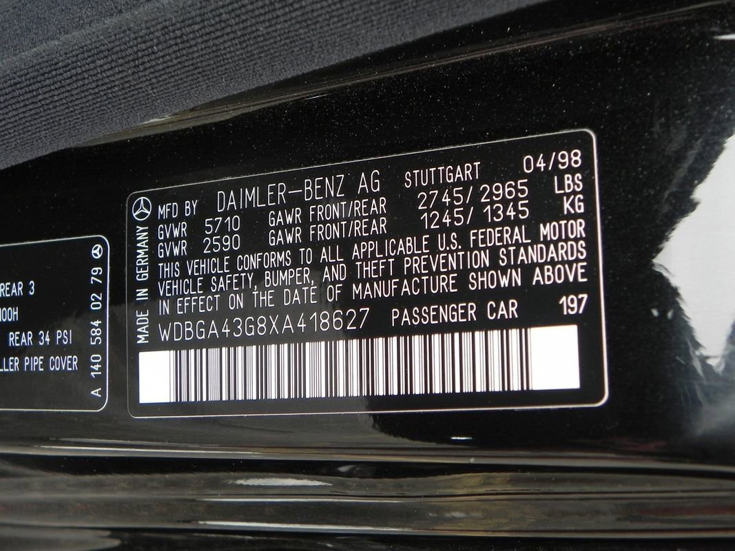 Used 1999 Mercedes-Benz S 420 S 420 image 23