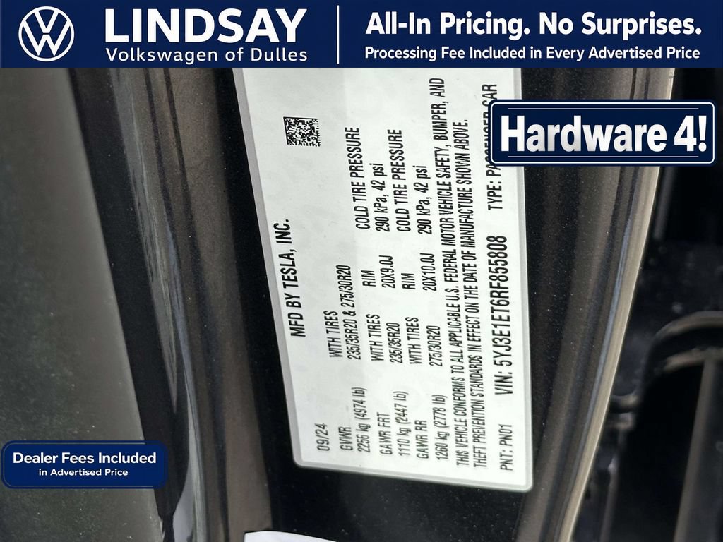 Used 2024 Tesla Model 3 Performance AWD/4WD image 26