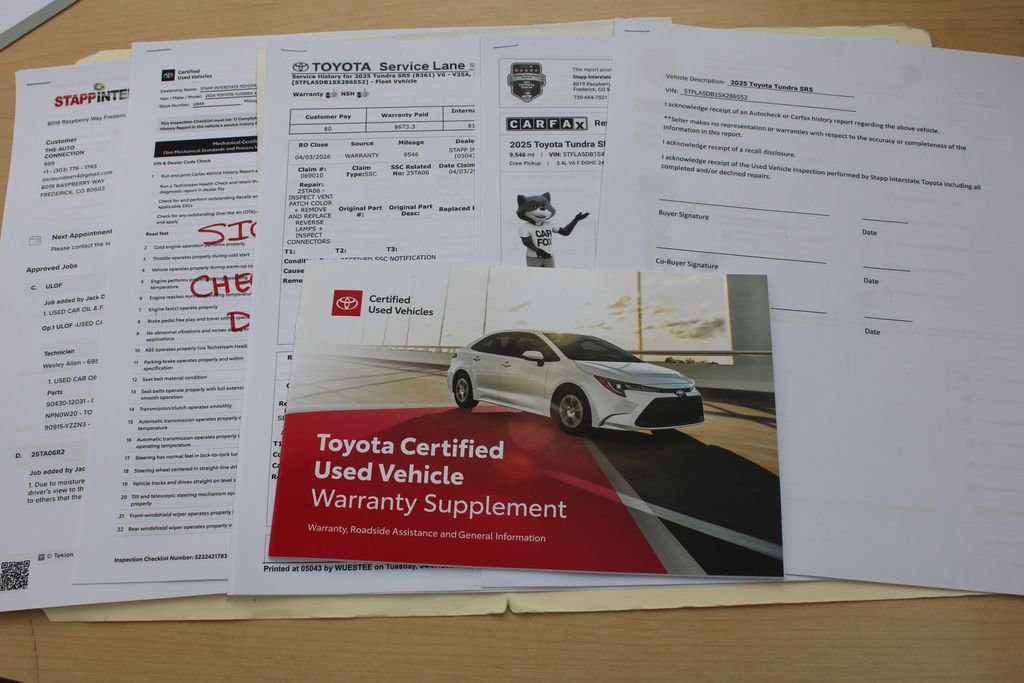Certified 2025 Toyota Tundra SR5 w/ TRD Off-Road Package AWD/4WD image 27