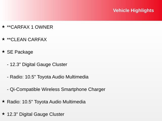 Used 2026 Toyota Corolla SE w/ SE Package FWD image 9