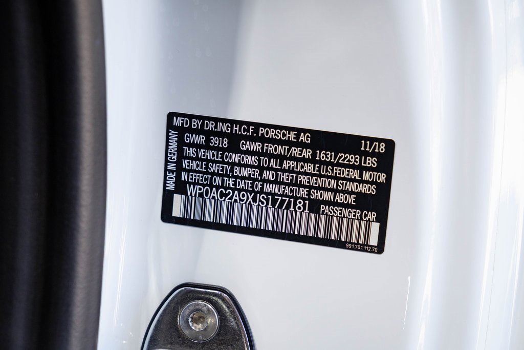 Used 2018 Porsche 911 GT3 image 36