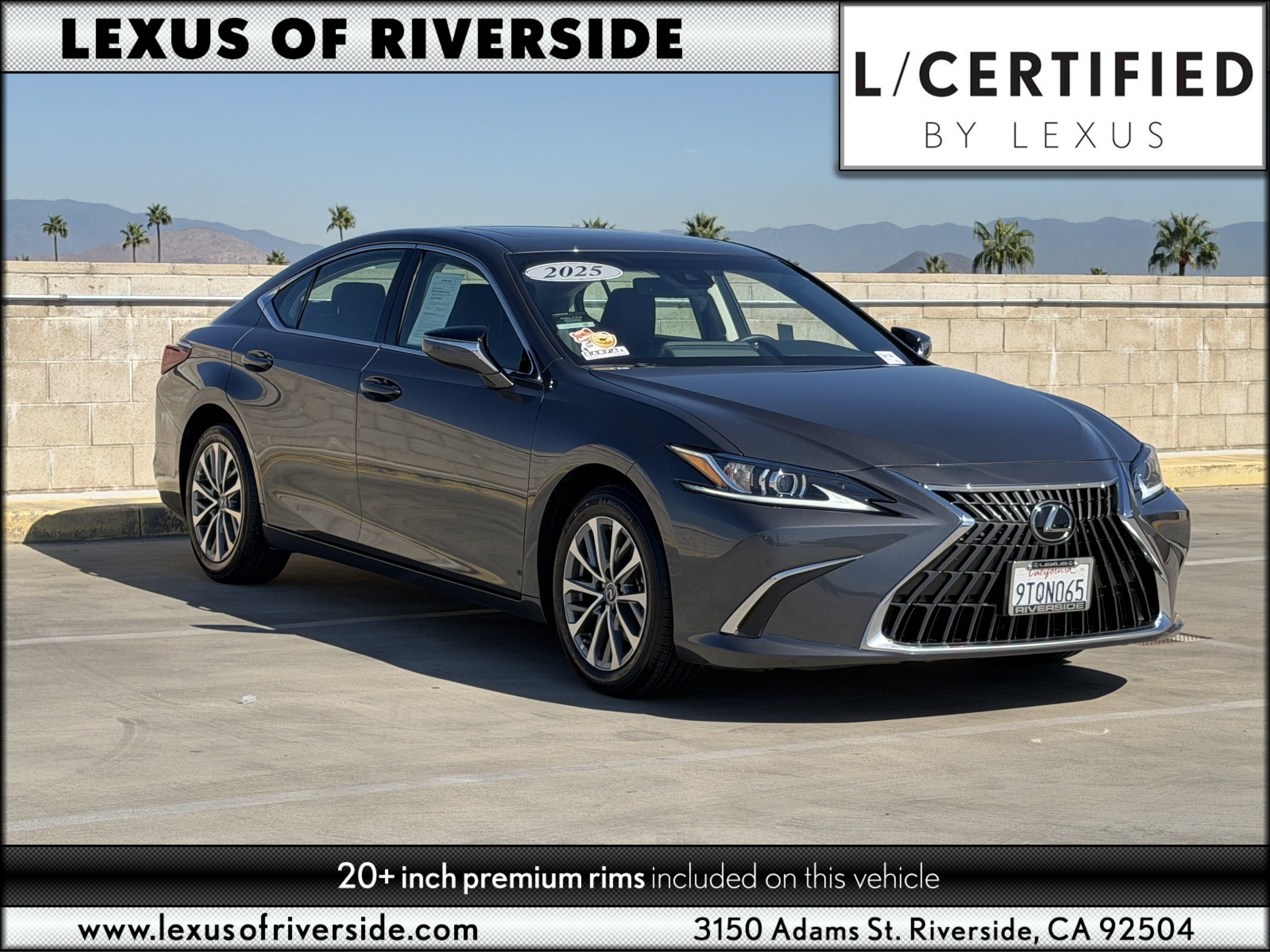 Certified 2025 Lexus ES 350 w/ Accessory Package (Z1)
