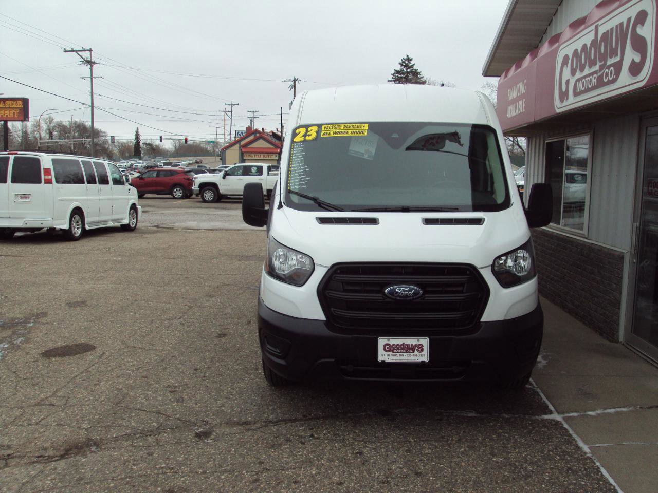 Used 2023 Ford Transit 250 Medium Roof AWD w/ Load Area Protection Package image 3