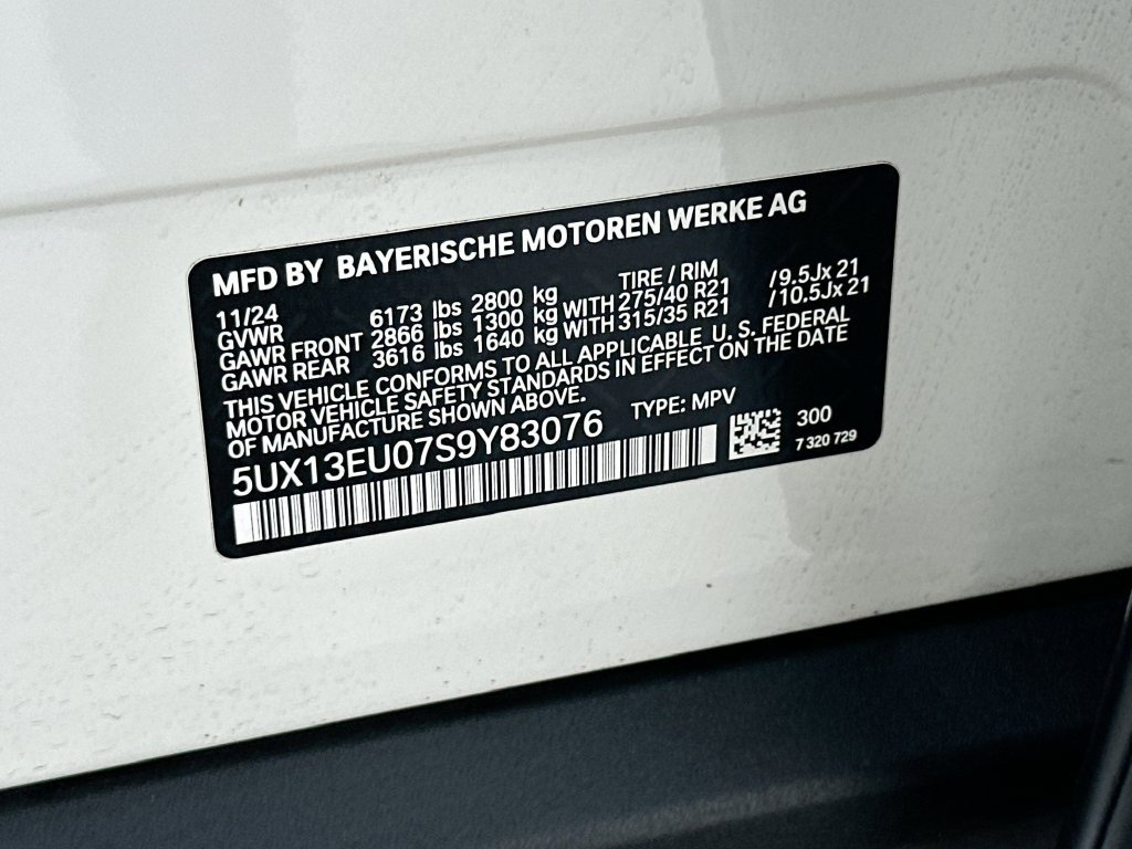 Used 2025 BMW X5 sDrive40i w/ Parking Assistance Package RWD image 35