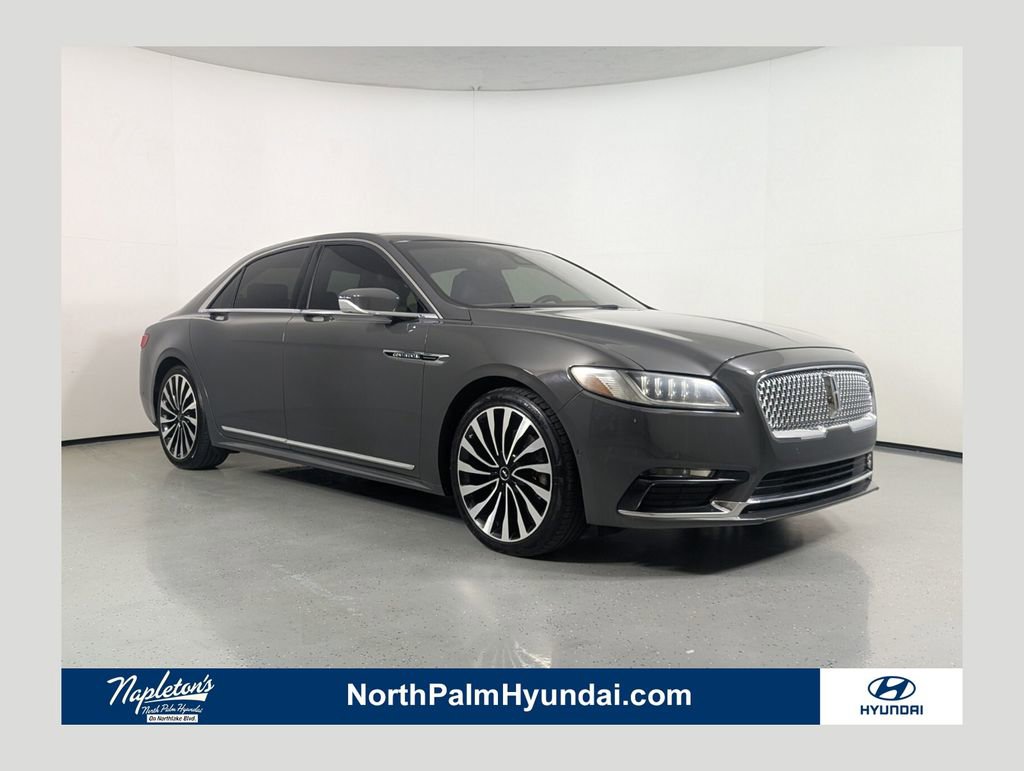 Used 2020 Lincoln Continental Black Label w/ Rear Seat Amenities Package