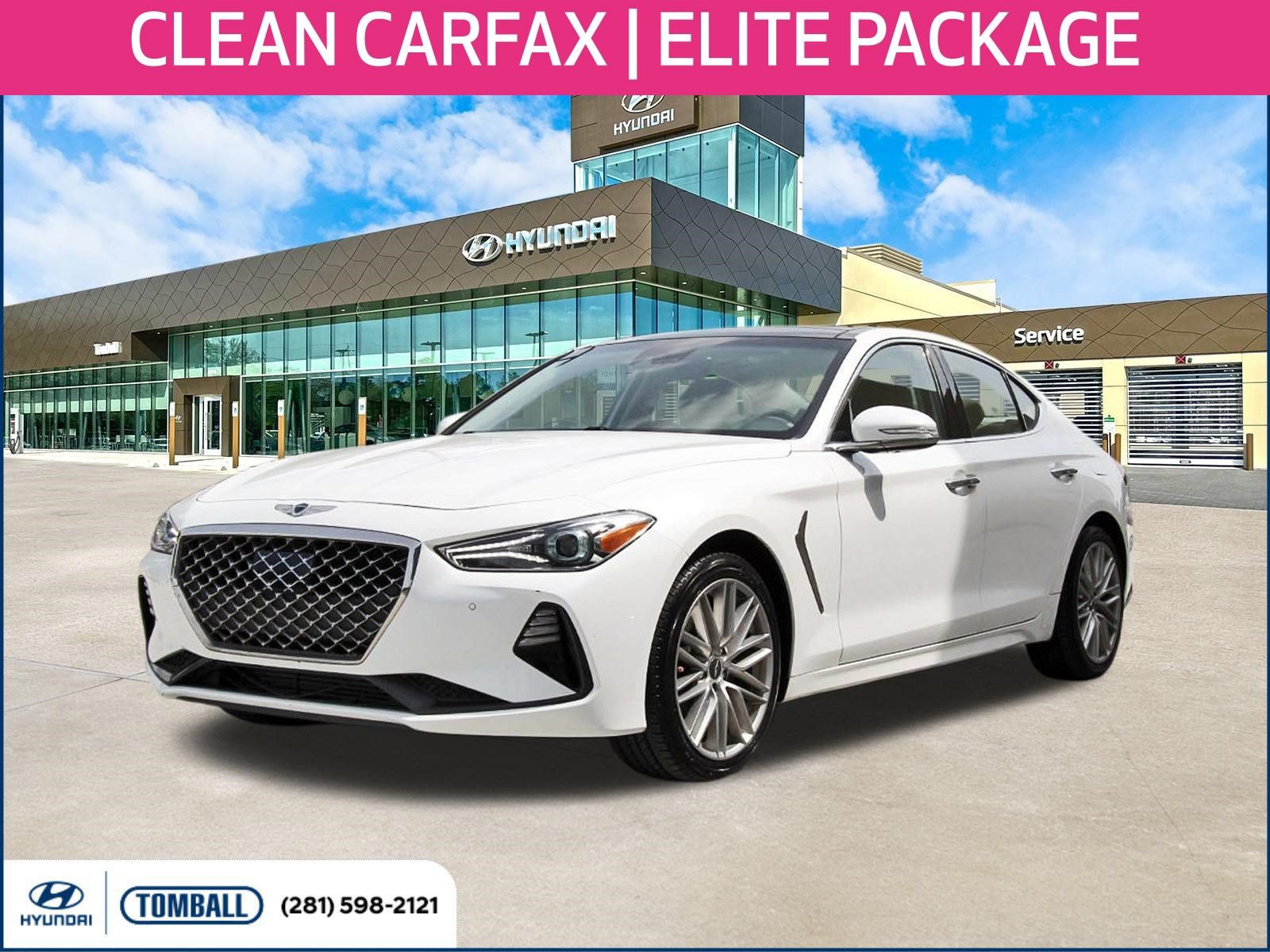 Used 2021 Genesis G70 2.0T w/ Elite Package