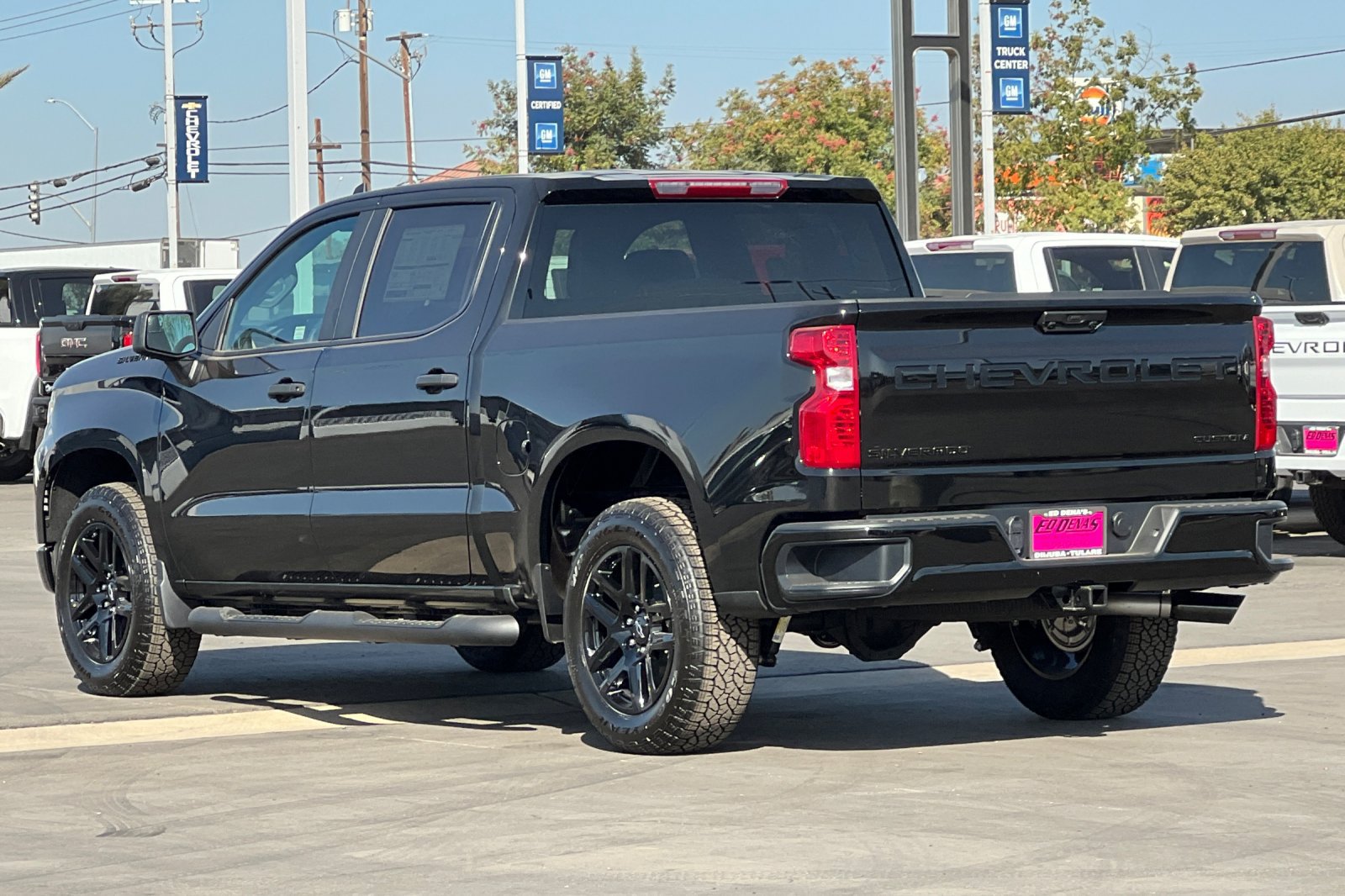 New 2026 Chevrolet Silverado 1500 Custom w/ Turbomax Blackout Package RWD image 7