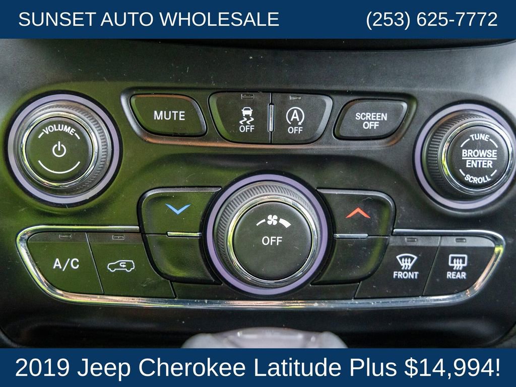 Used 2019 Jeep Cherokee Latitude Plus image 56