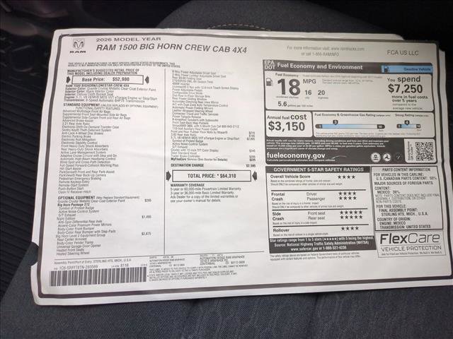 New 2026 RAM 1500 Big Horn image 18