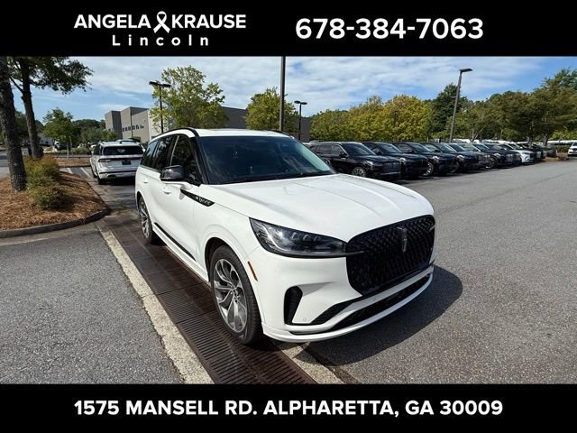 New 2025 Lincoln Aviator 2WD w/ Jet Appearance Package