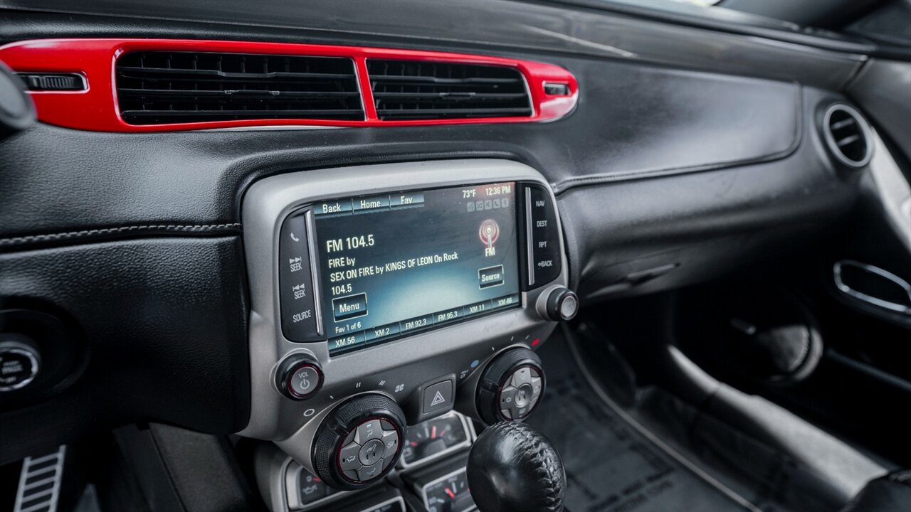 Used 2015 Chevrolet Camaro SS w/ RS Package RWD image 29