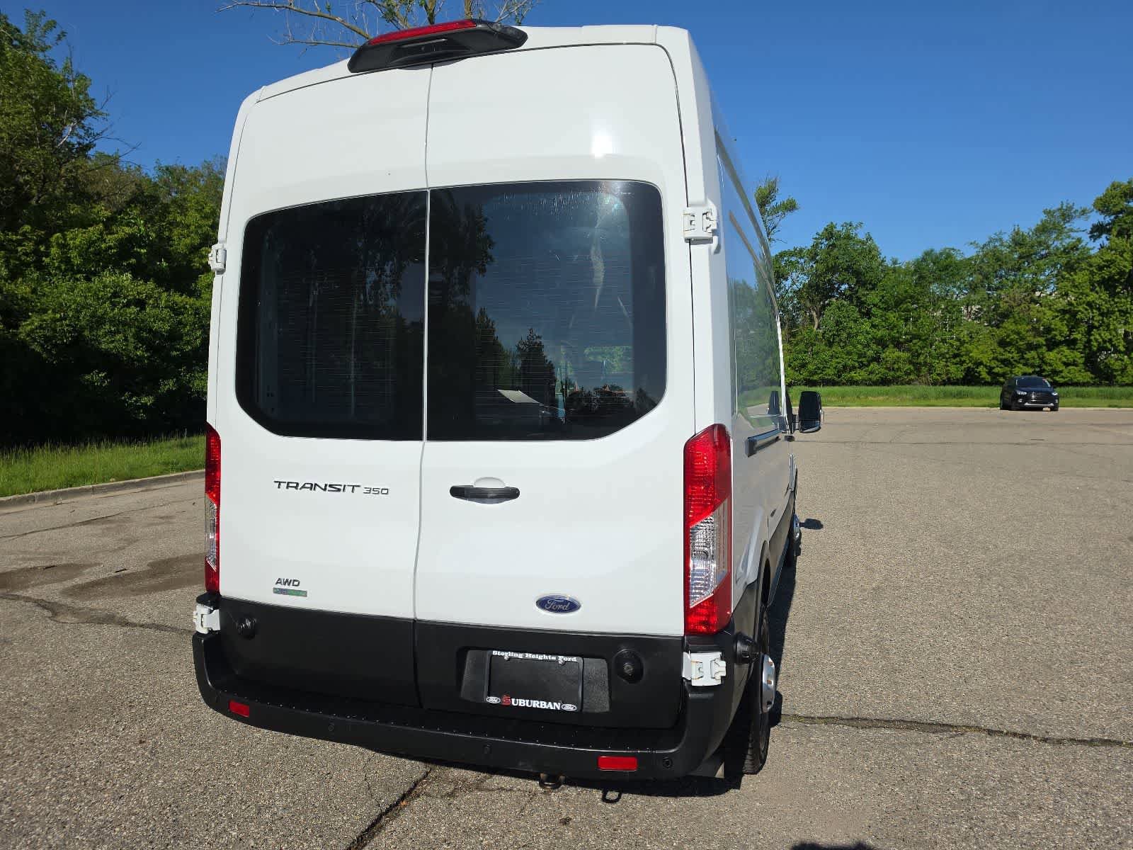 Used 2023 Ford Transit 350 148 High Roof AWD w/ Exterior Upgrade Package image 8