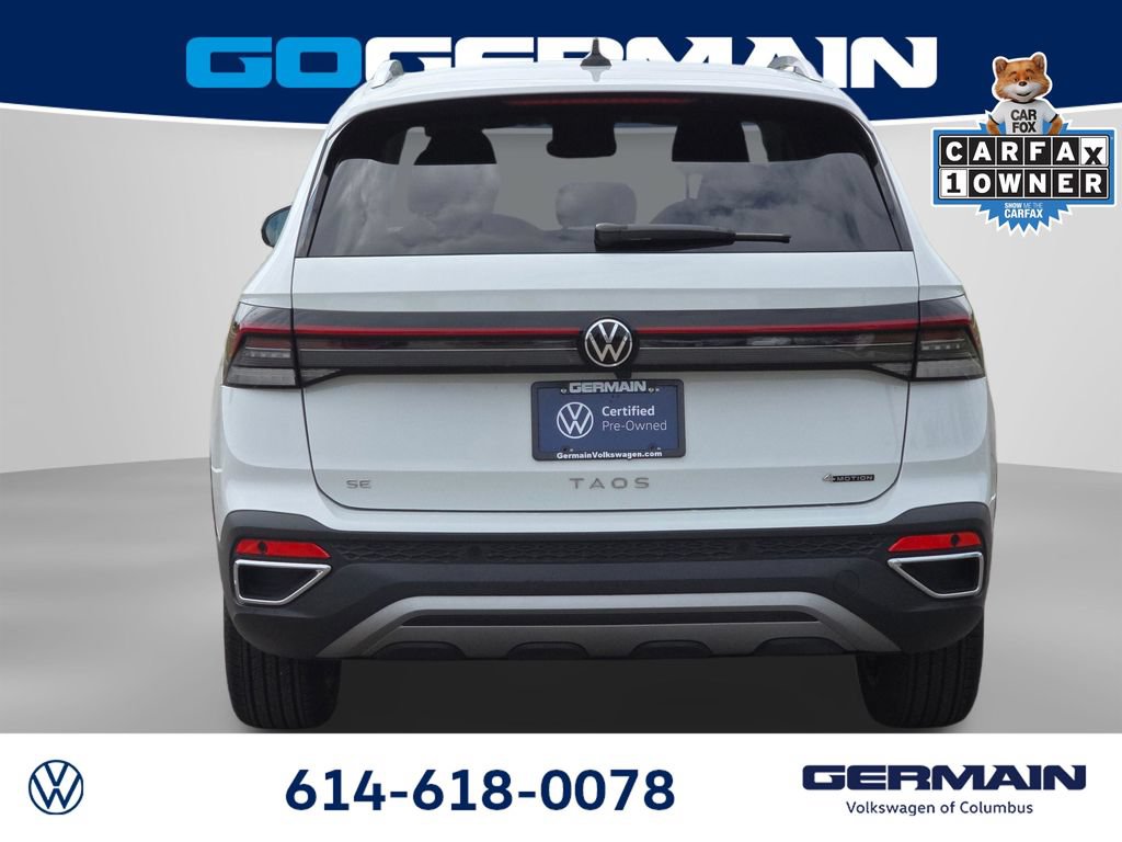 Certified 2025 Volkswagen Taos SE AWD/4WD image 10