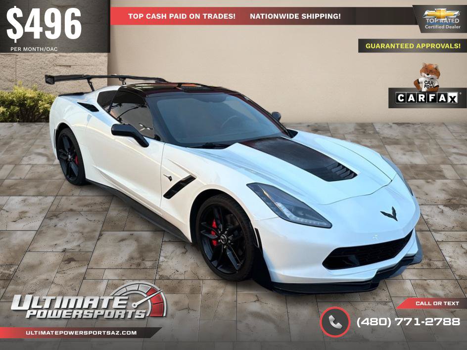 Used 2015 Chevrolet Corvette Stingray Coupe w/ ZF1 Appearance Package RWD image 65