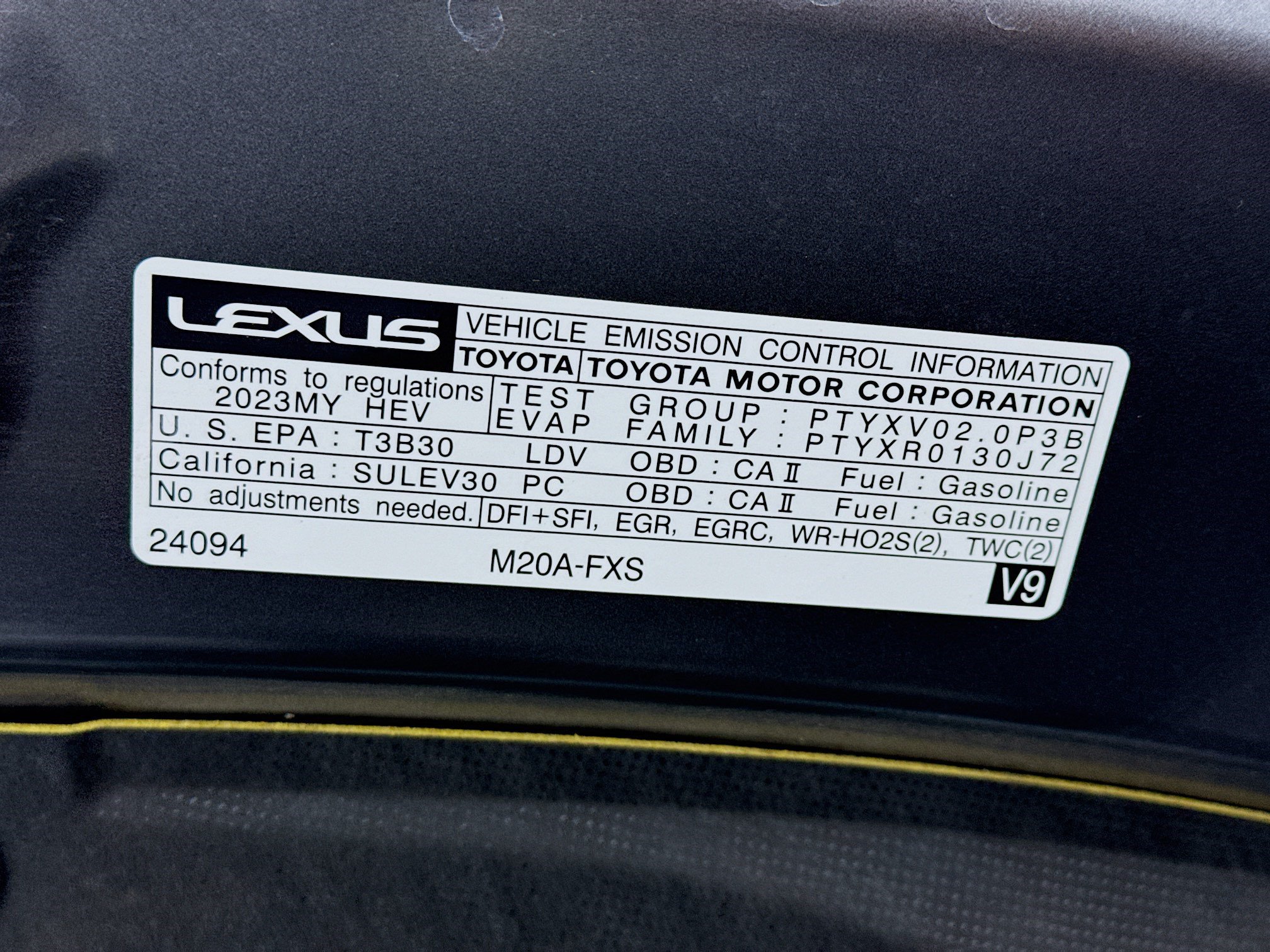 Used 2023 Lexus UX 250h FWD w/ Accessory Package (Z1) image 21