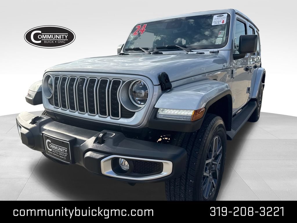 Used 2024 Jeep Wrangler Unlimited Sahara w/ Technology Group