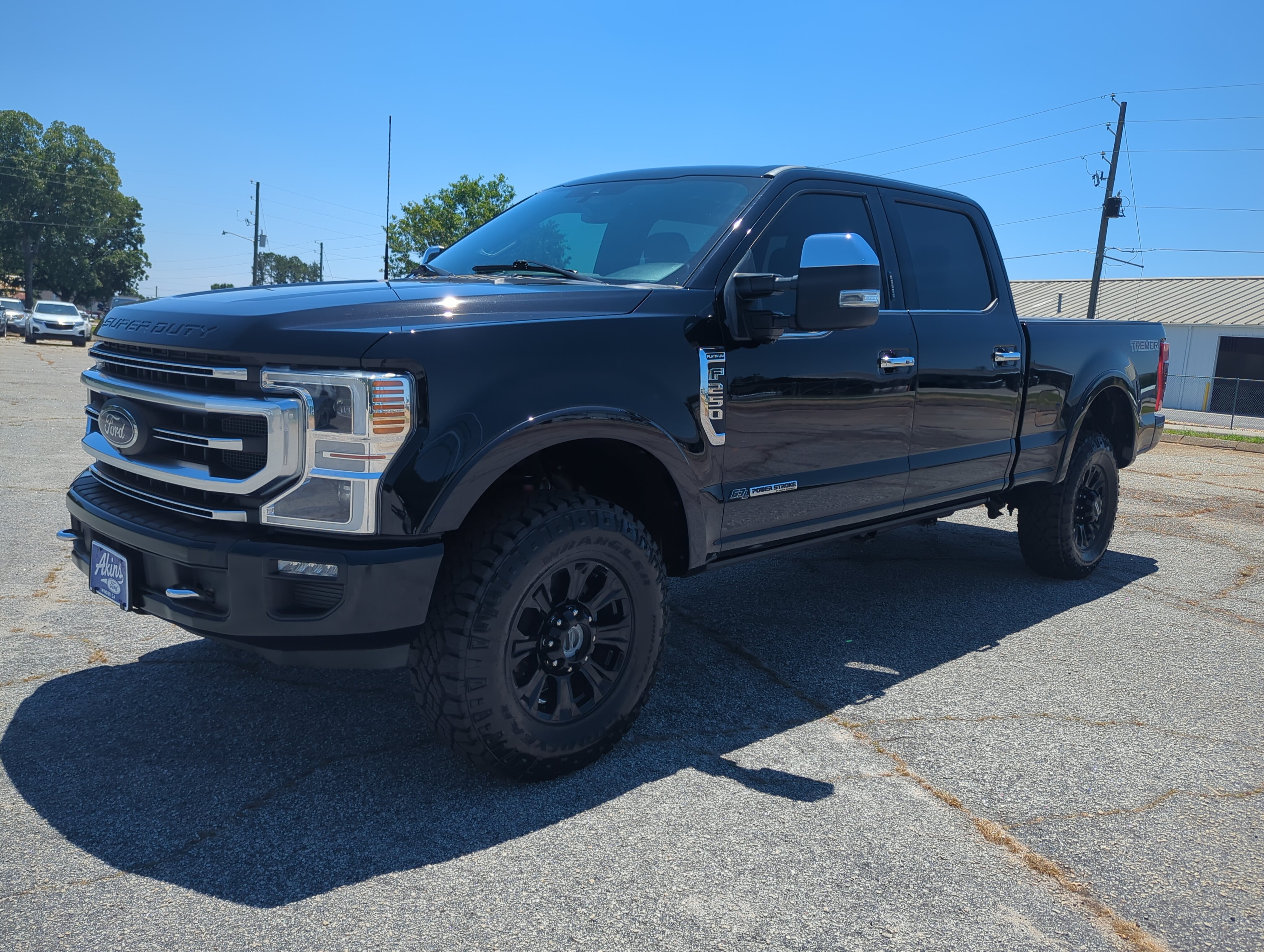 Used 2020 Ford F250 Platinum w/ Tremor Off-Road Package AWD/4WD image 6