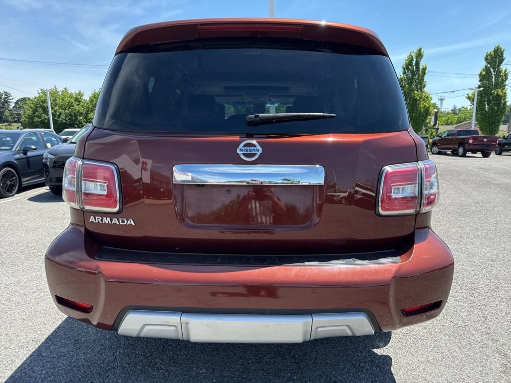 Used 2017 Nissan Armada Platinum w/ Captain Seat Package AWD/4WD image 3