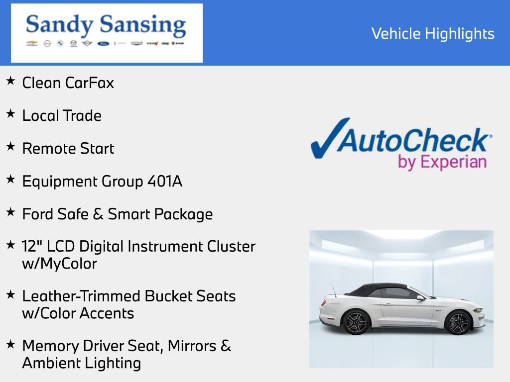 Used 2021 Ford Mustang GT Premium w/ Equipment Group 401A image 7