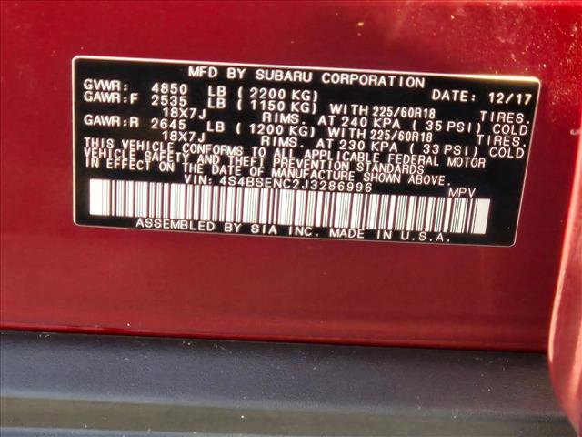 Used 2018 Subaru Outback 3.6R Limited image 25