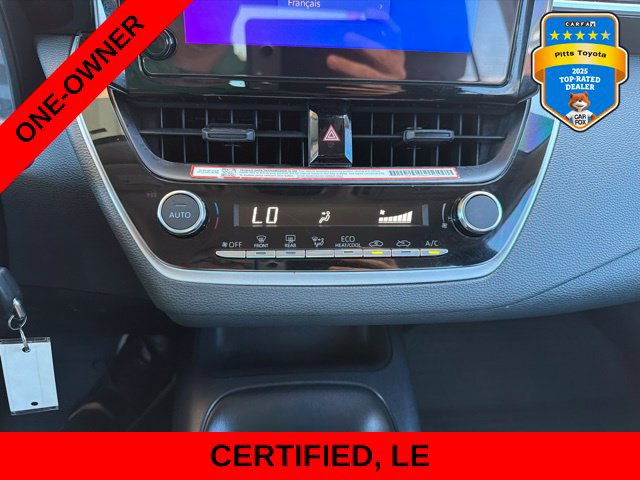 Certified 2025 Toyota Corolla LE FWD image 16