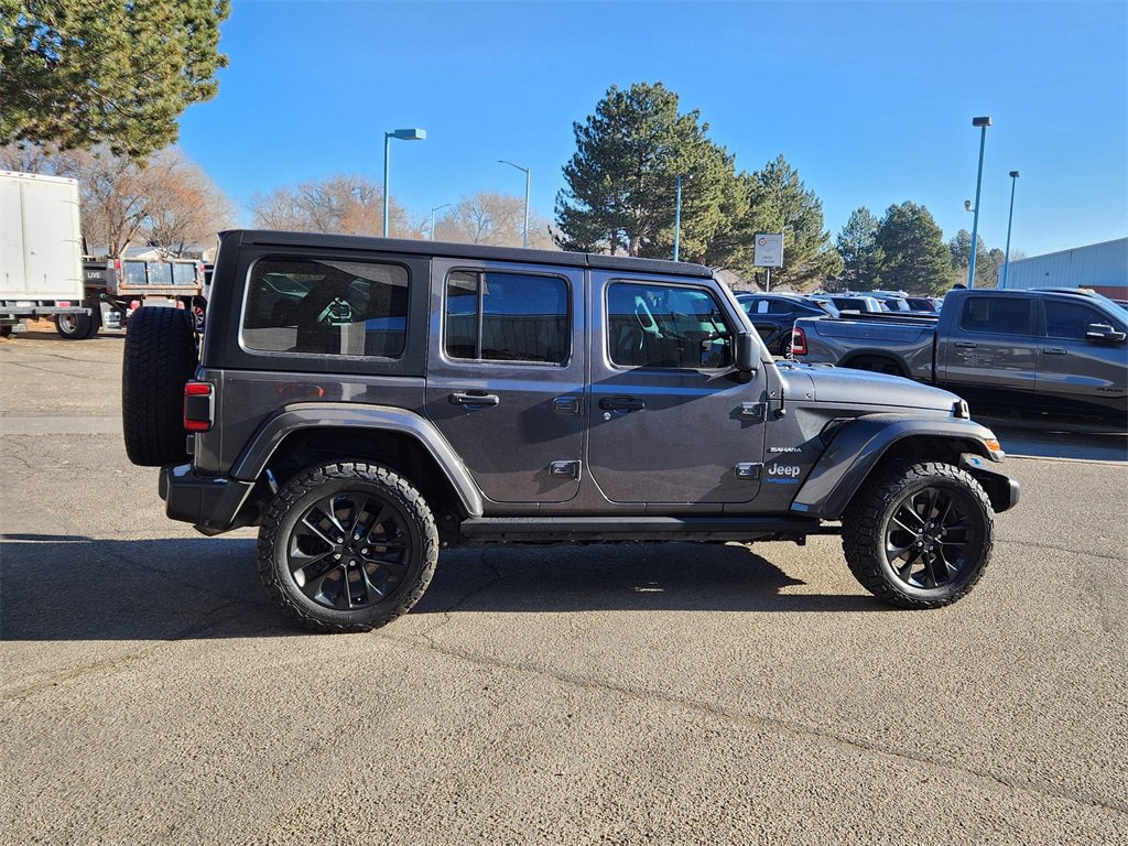 Used 2022 Jeep Wrangler Unlimited Sahara 4xe w/ Cold Weather Group image 2