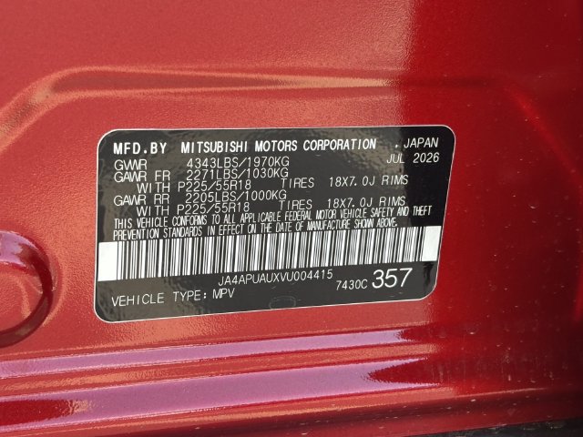 New 2027 Mitsubishi Outlander Sport ES FWD image 24