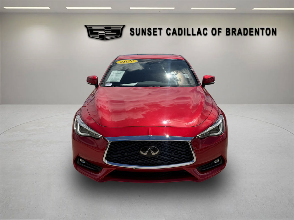 Used 2021 INFINITI Q60 3.0t Luxe w/ Essential Package RWD image 8