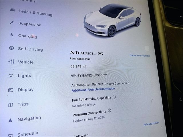 Used 2020 Tesla Model S Long Range AWD/4WD image 19