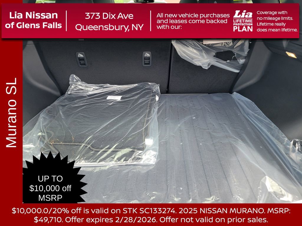 New 2025 Nissan Murano SL w/ Cargo Package image 35