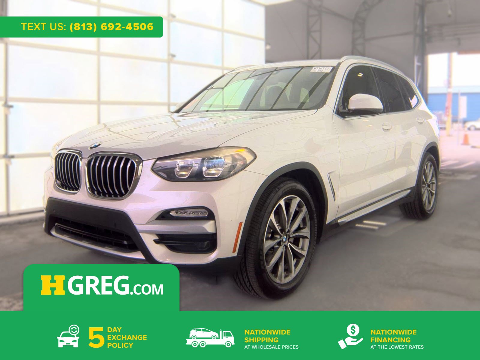 Used 2019 BMW X3 sDrive30i w/ Driving Assistance Package RWD image 1