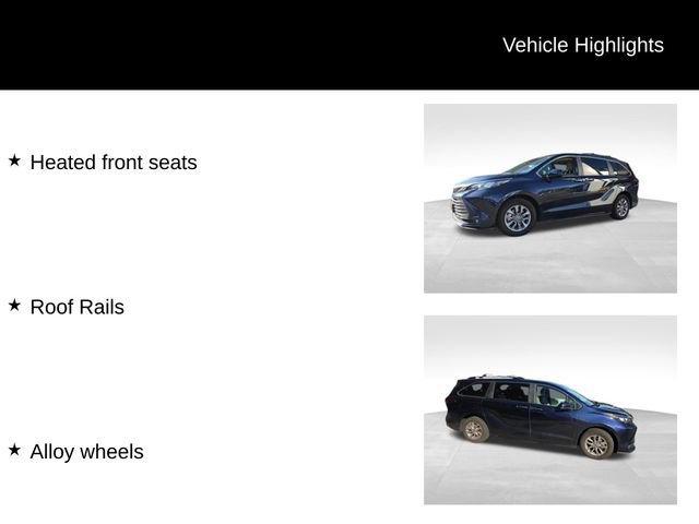 Certified 2025 Toyota Sienna XLE w/ XLE Plus Package AWD/4WD image 19