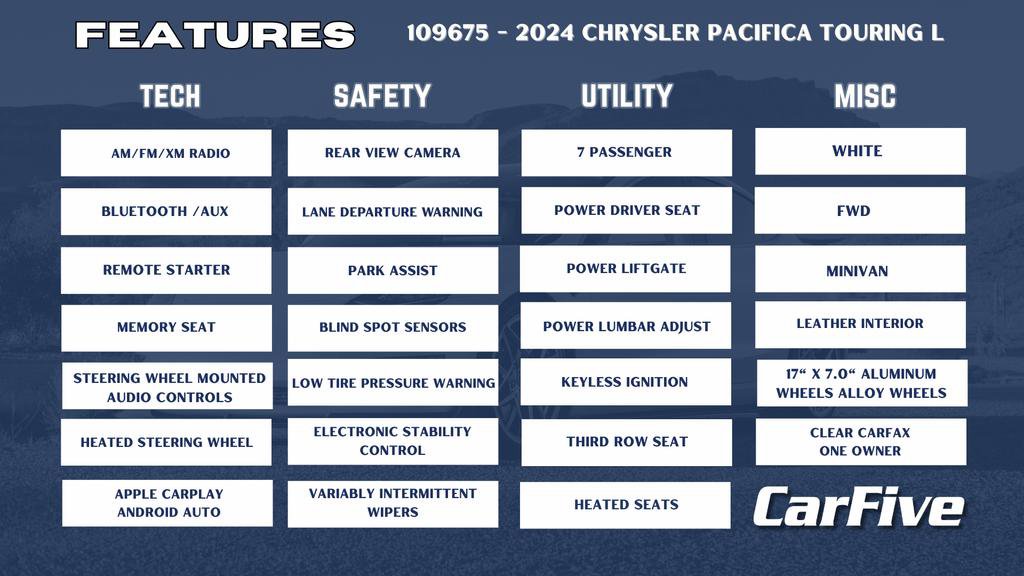 Used 2024 Chrysler Pacifica Touring-L image 34