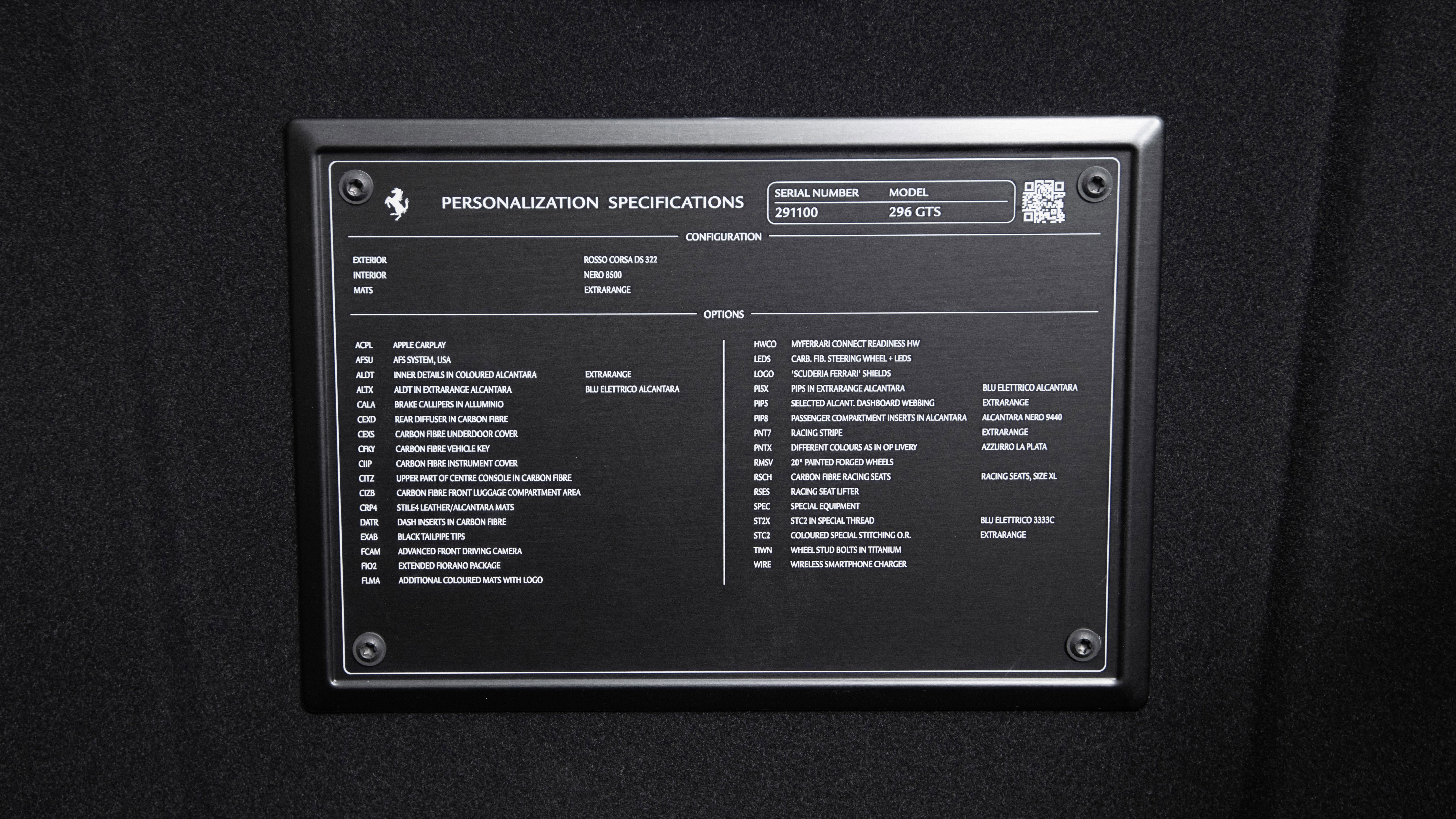 Certified 2023 Ferrari 296 GTS image 53