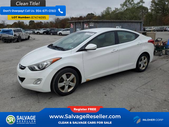 Used 2012 Hyundai Elantra GLS w/ Preferred Pkg 3
