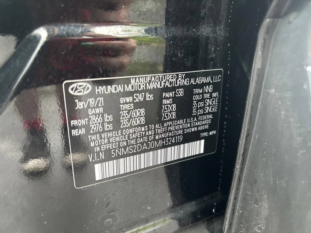 Certified 2021 Hyundai Santa Fe SEL AWD/4WD image 11