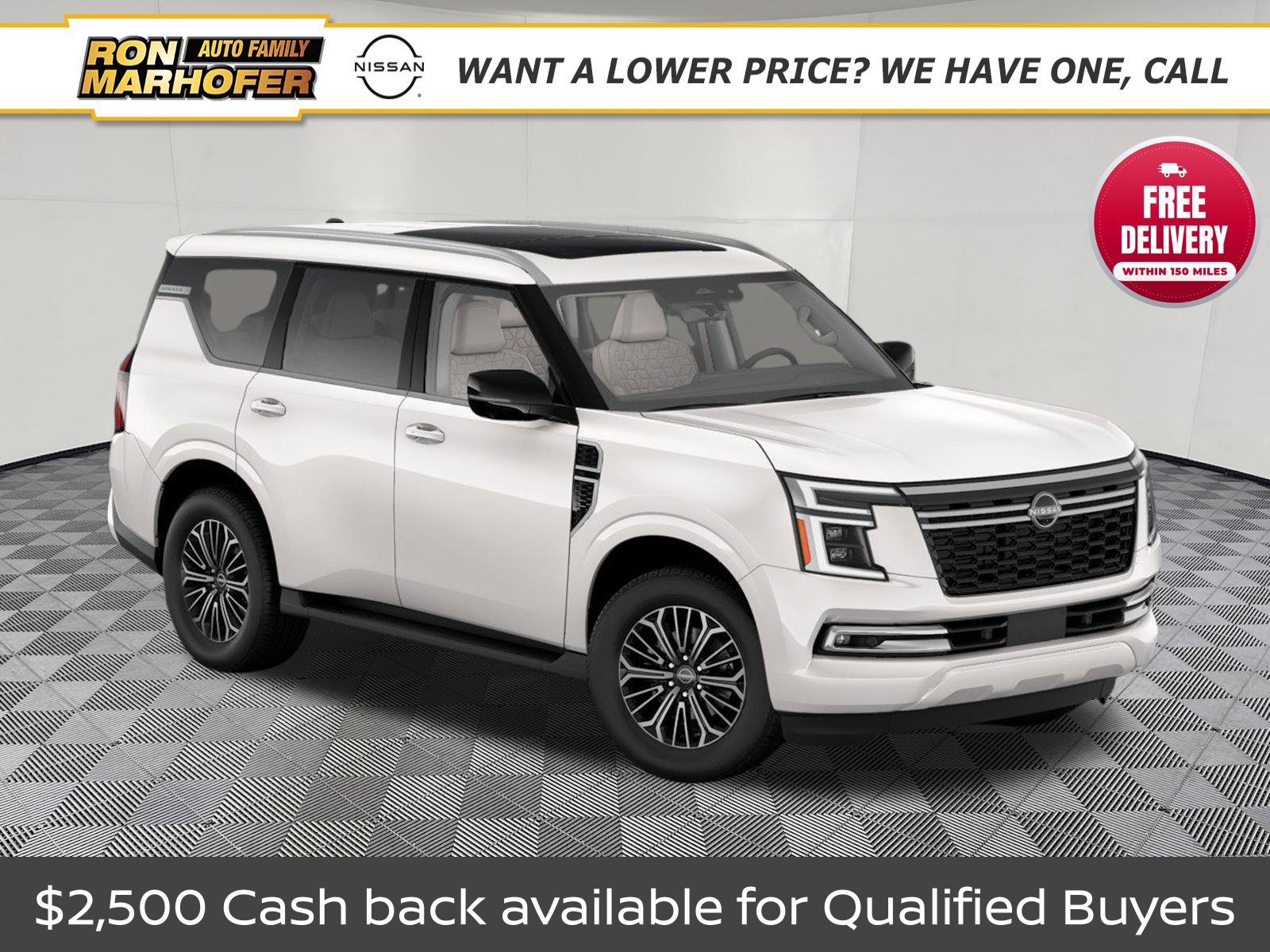 New 2027 Nissan Armada Platinum AWD/4WD 360° Tour