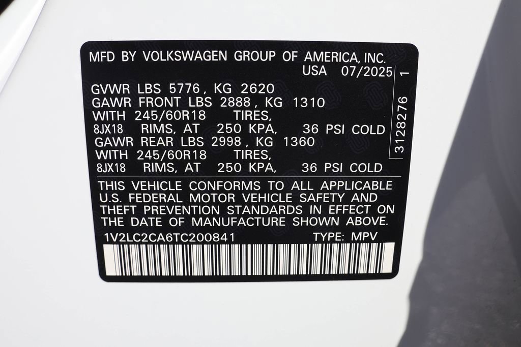 New 2026 Volkswagen Atlas Cross Sport SE AWD/4WD image 45