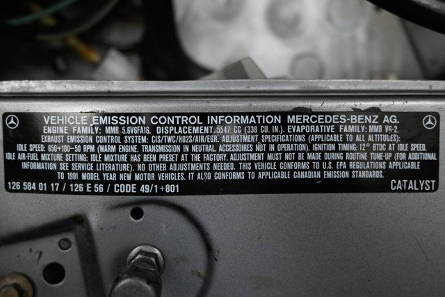 Used 1991 Mercedes-Benz 560 SEL image 38