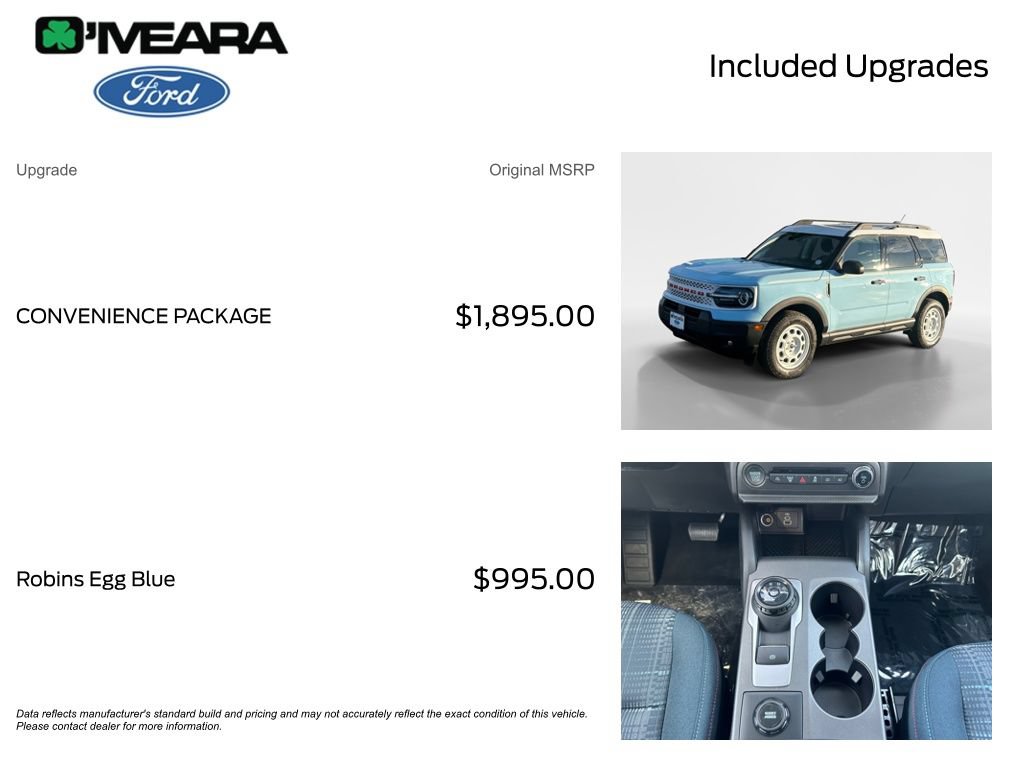 New 2026 Ford Bronco Sport Heritage w/ Convenience Package AWD/4WD image 34