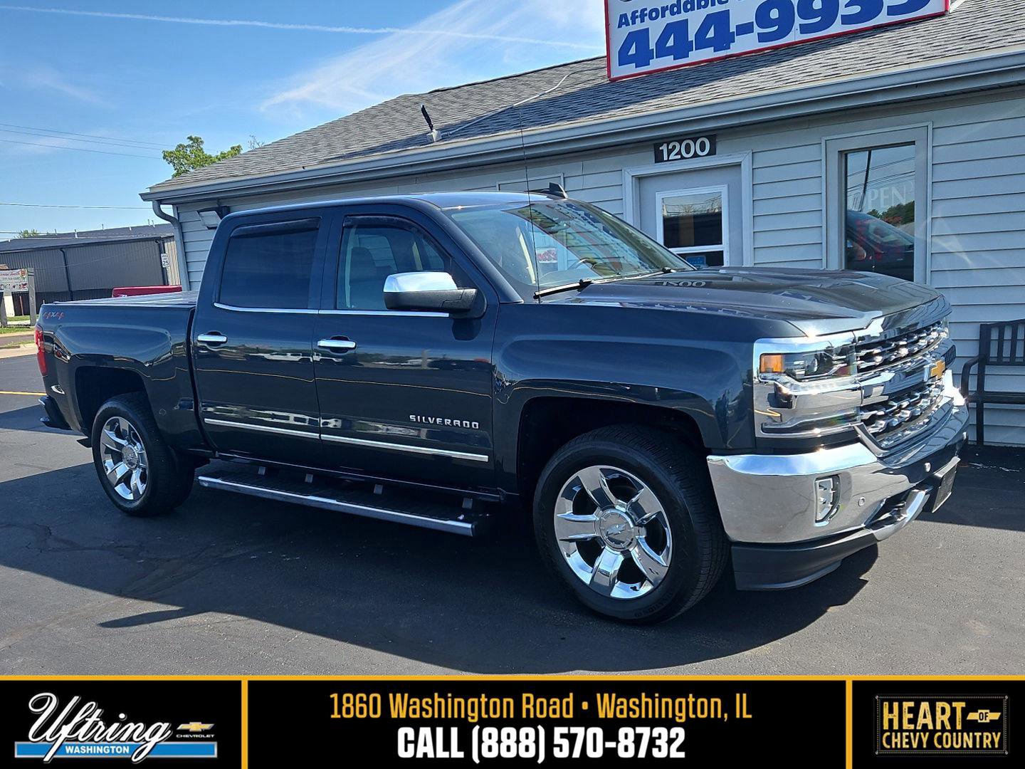 Used 2018 Chevrolet Silverado 1500 LTZ w/ Sport Package