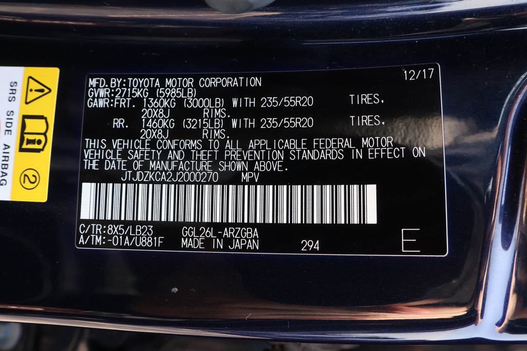 Used 2018 Lexus RX 350L AWD image 43