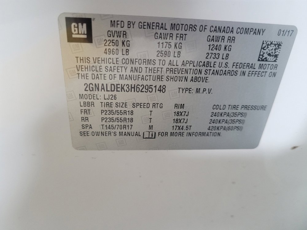 Used 2017 Chevrolet Equinox Premier w/ Enhanced Convenience Package image 33