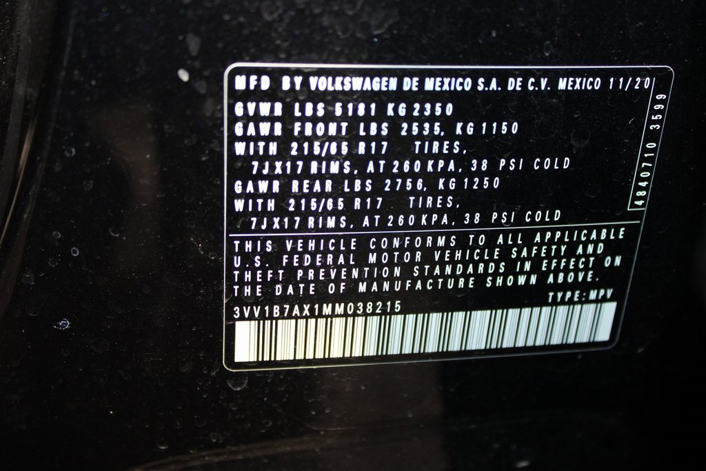 Used 2021 Volkswagen Tiguan S image 21