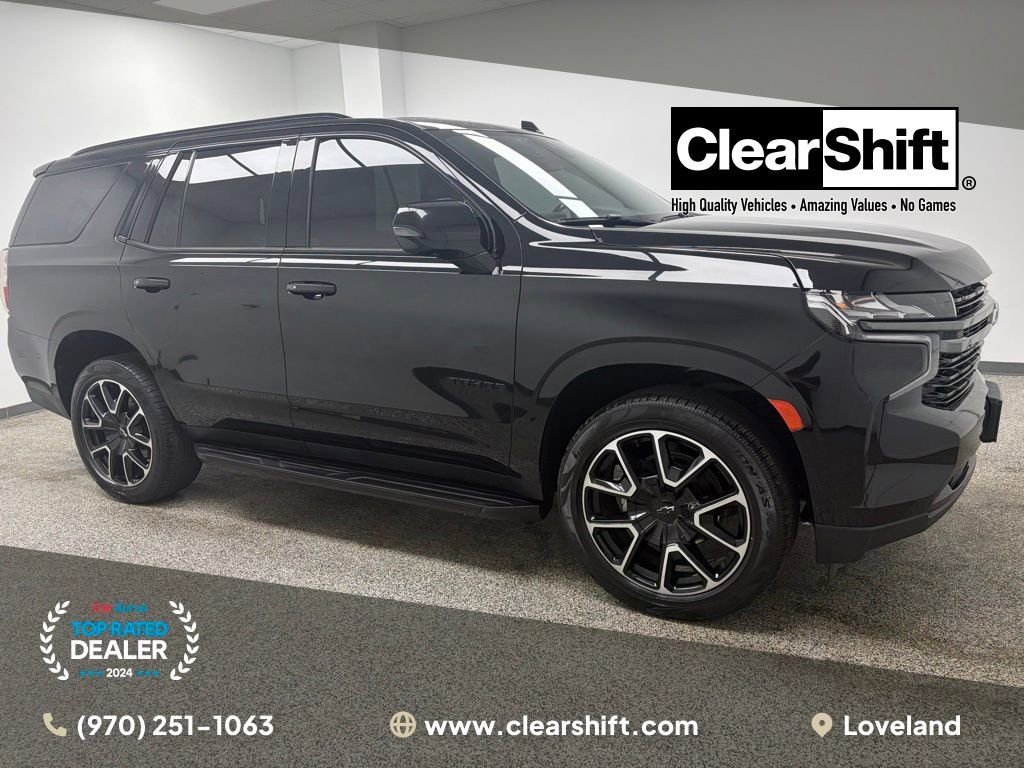 Used 2021 Chevrolet Tahoe RST w/ Luxury Package AWD/4WD image 1
