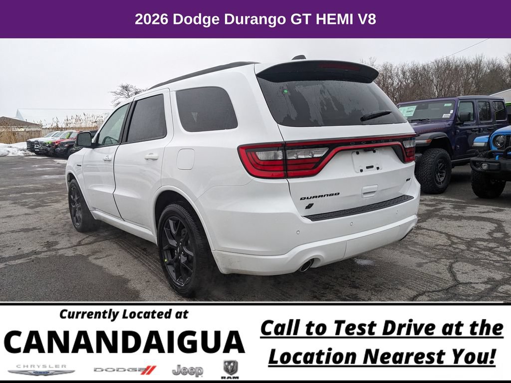 New 2026 Dodge Durango GT w/ Blacktop Package AWD/4WD image 8