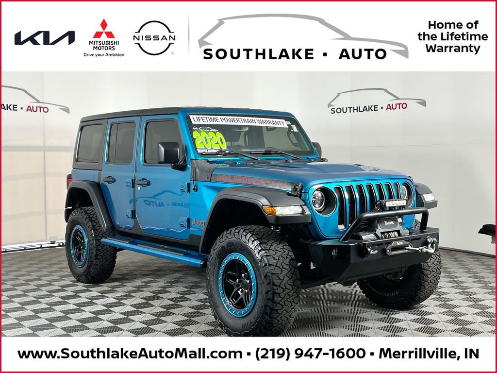 Used 2020 Jeep Wrangler Unlimited Rubicon AWD/4WD video 1