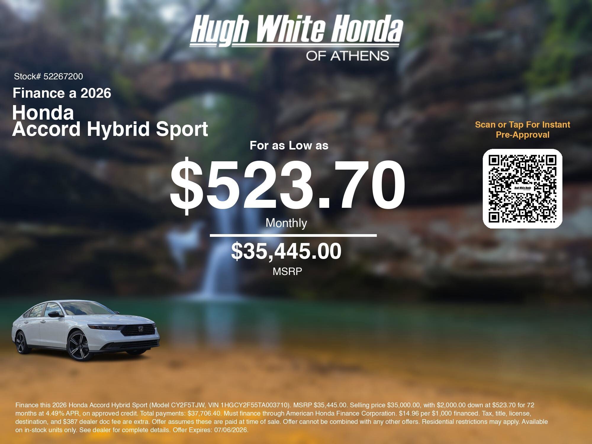 New 2026 Honda Accord Sport image 7