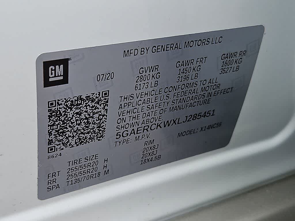 Used 2020 Buick Enclave Premium w/ Surround and Sites Package FWD image 29