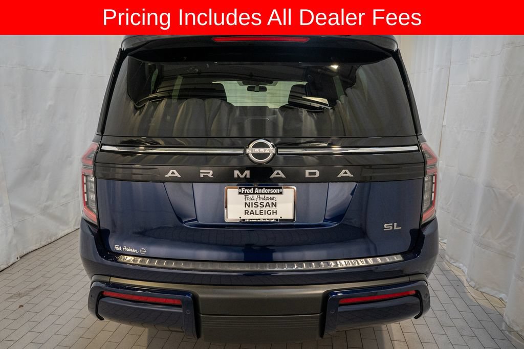 Certified 2025 Nissan Armada SL w/ Captain's Chari Seat Package AWD/4WD image 4